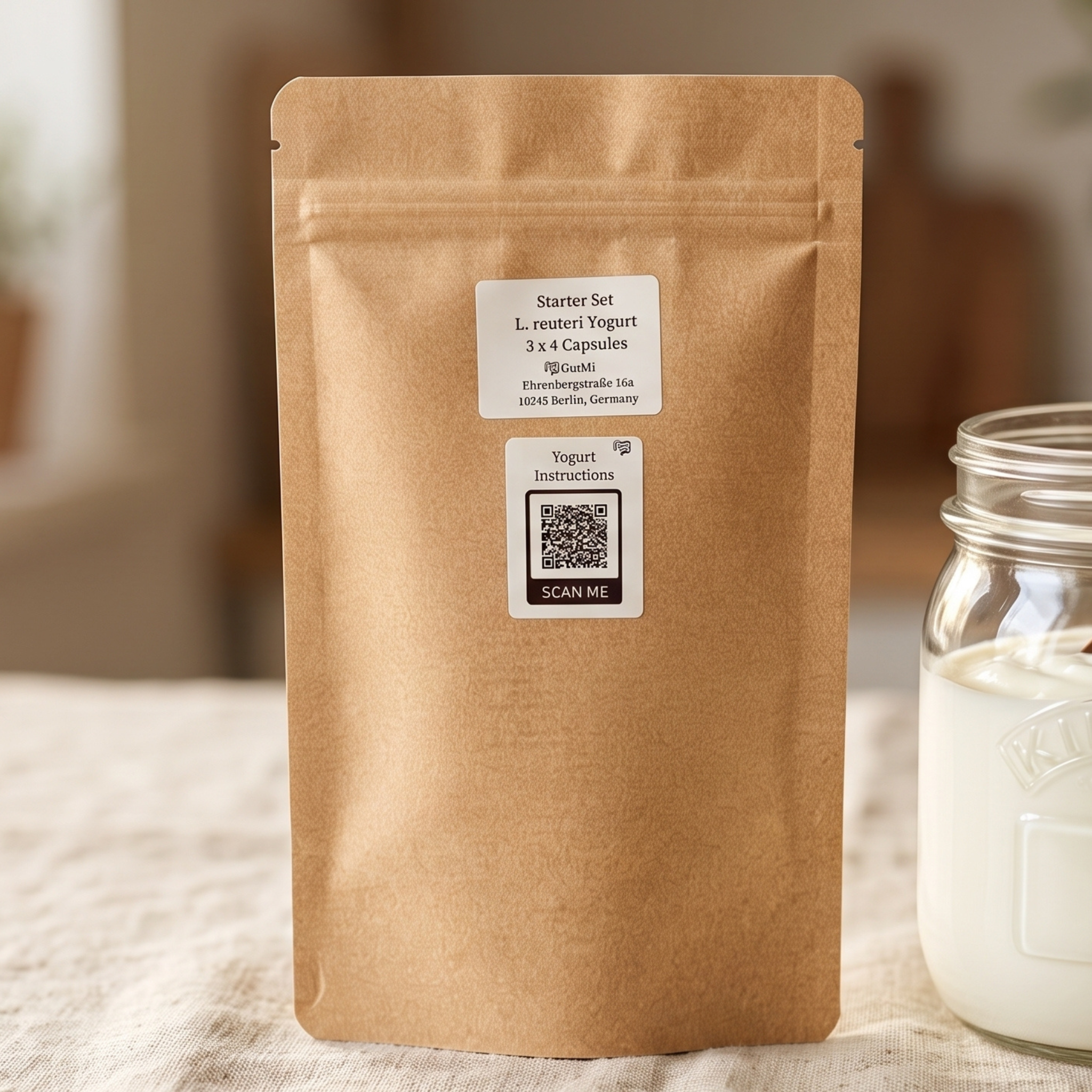 L. reuteri | Yogurt Starter Set | Starter Cultures | 3 Yogurt Starters
